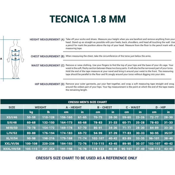 Cressi Man Spearfishing Premium Camouflage Neoprene Wetsuit | Tecnica: designed in Italy