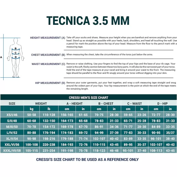 Cressi Man Spearfishing Premium Camouflage Neoprene Wetsuit | Tecnica: designed in Italy