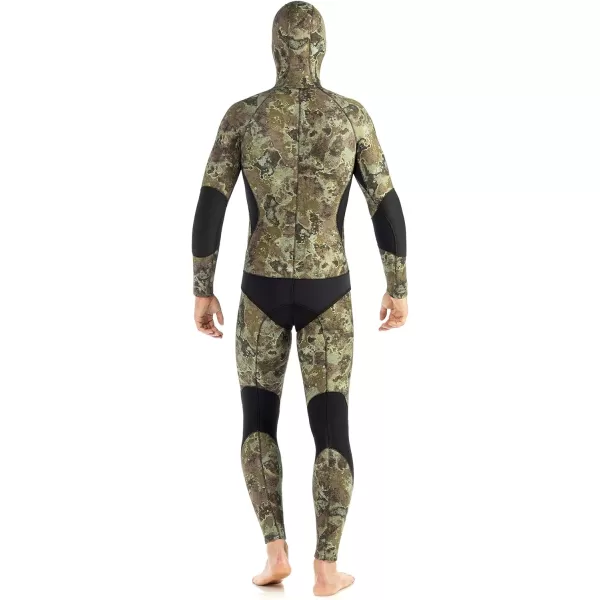 Cressi Man Spearfishing Premium Camouflage Neoprene Wetsuit | Tecnica: designed in Italy