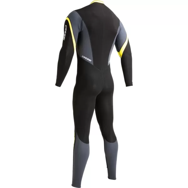 Cressi Men's Front-Zip Full Wetsuit for Water Activities - Bahia 2 mm Man: Designed in Italy by Cressi