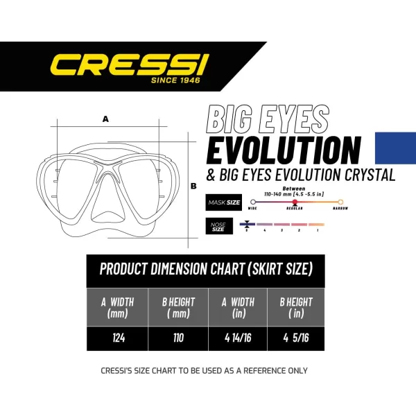 Cressi Premium Quality Snorkeling Adult Set - Big Eyes Evolution &amp; Alpha Ultra Dry: made in Italy