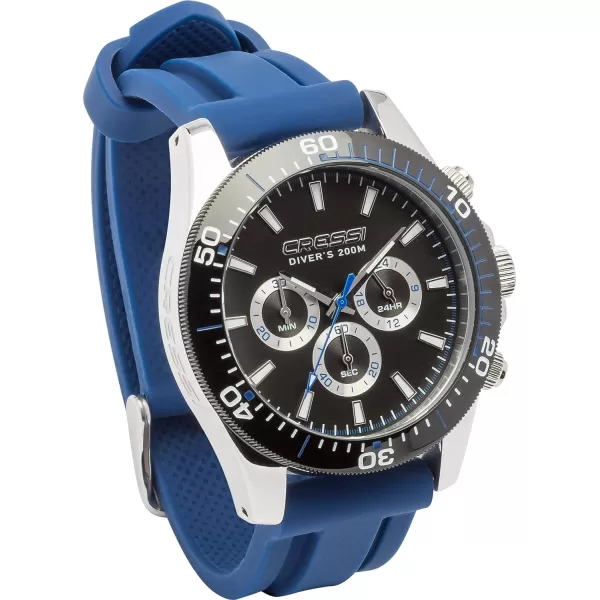 Cressi Professional Dive Watch, Water Resistant until 200 m , with Crystal Glass - Nereus: designed in Italy