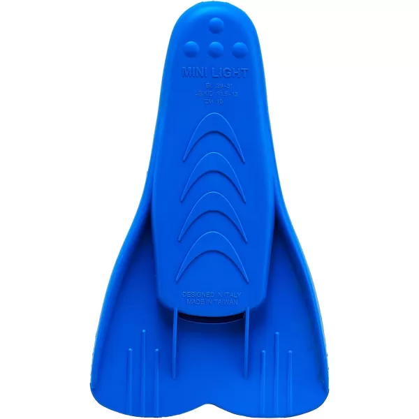 Cressi Short Floating Swim Fins to Learn to Swim - For Kids 1 Years Old and up - Mini Light: designed in Italy