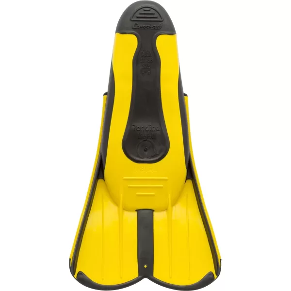 Cressi Short Full Foot Pocket Fins for Swimming or Training in the Pool and in the Sea - Light: made in Italy