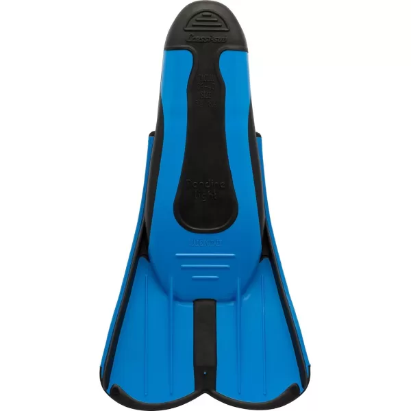 Cressi Short Full Foot Pocket Fins for Swimming or Training in the Pool and in the Sea - Light: made in Italy