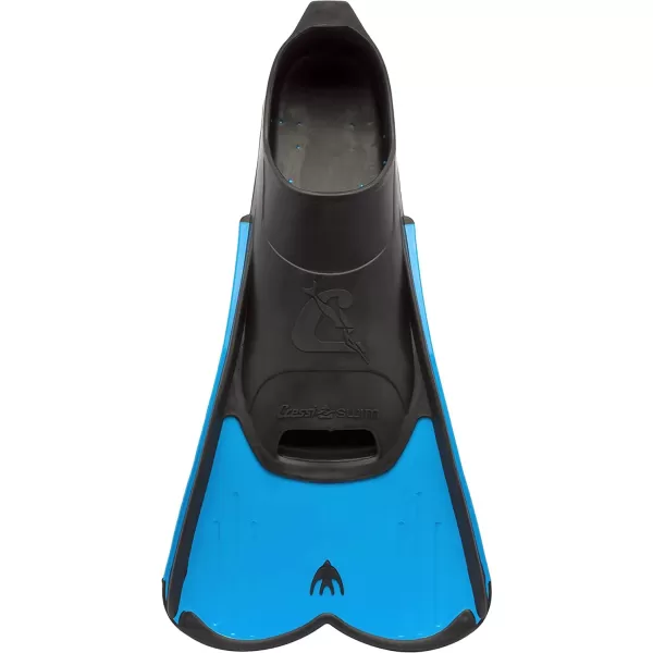 Cressi Short Full Foot Pocket Fins for Swimming or Training in the Pool and in the Sea - Light: made in Italy