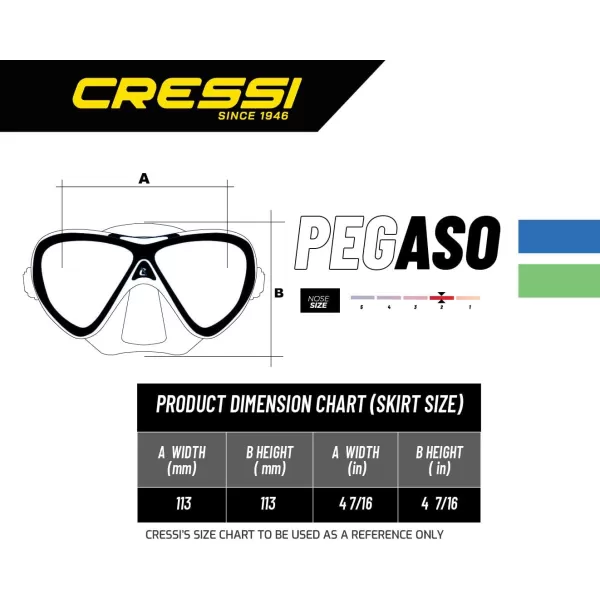 Cressi Snorkeling Silicone Set  for Kids aged 5 to 15 year old - Pegaso &amp; Iguana Dry: designed in Italy