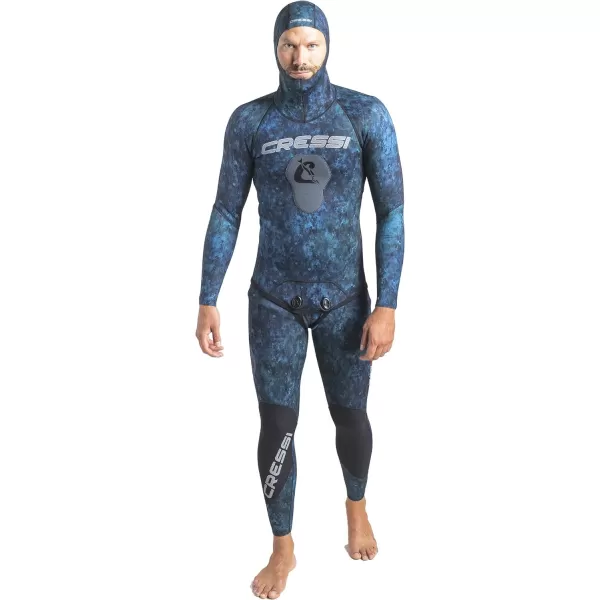 Cressi Spearfishing and Freediving Wetsuit with Loading Chest Pad, Knee Protection, Anatomical Design - Tokugawa: Designed in Italy