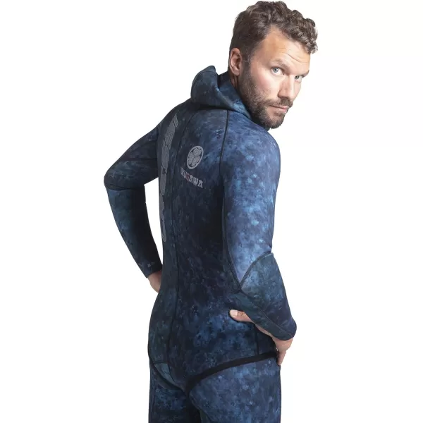 Cressi Spearfishing and Freediving Wetsuit with Loading Chest Pad, Knee Protection, Anatomical Design - Tokugawa: Designed in Italy