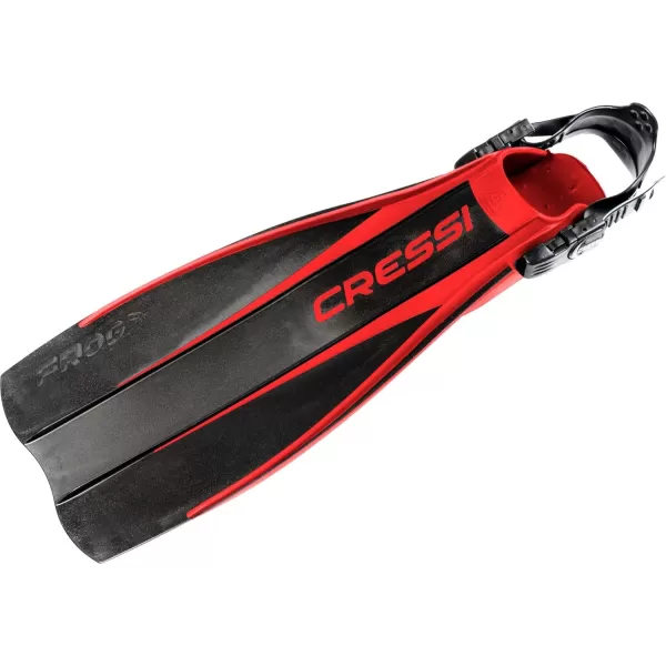 Cressi Strong and Resistant Open Heel Scuba Diving Fins | Frog: Made in Italy since 1946