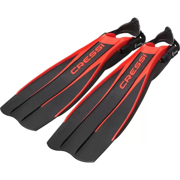 Cressi Strong and Resistant Open Heel Scuba Diving Fins | Frog: Made in Italy since 1946