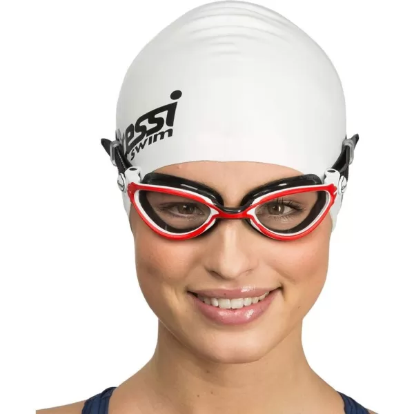 Cressi Thunder Professional Adult Swim Goggles with Wide View Ergonomic Anti-Scratch Lens | Made in Italy by Cressi