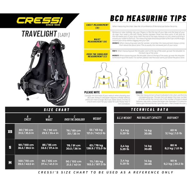 Cressi Travelight 15 LBS Scuba Diving Package Carry On Reg Dive Computer GupG Reg Bag and Kraken Dive Torch