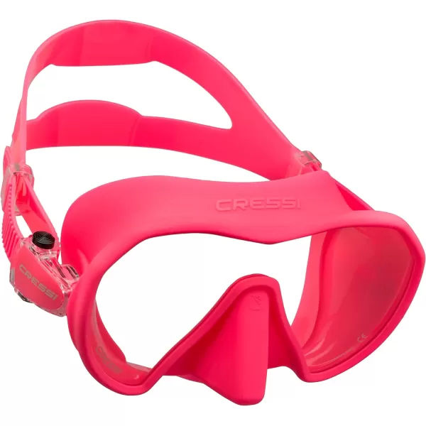Mask &amp; Snorkel designed for Freediving and Scuba Diving - Made for Narrow Faces with Low Internal Volume - Flexible, Foldable Snorkel - ZS1 &amp; Corsica: made in Italy
