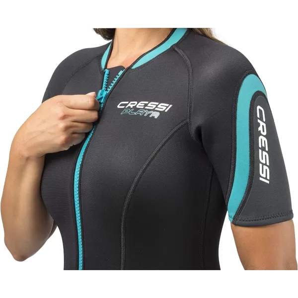 Shorty Women's Wetsuit for Scuba Diving, Snorkeling, Windsurfing - 2.5mm Neoprene | PLAYA by Cressi: quality since 1946