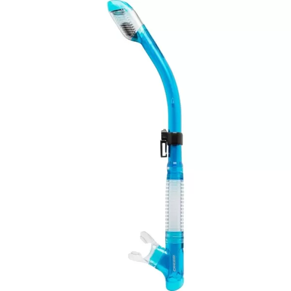 Cressi Adult Dry-Top Snorkel, Snorkeling Without Worry About Water - Tao Dry: Designed in Italy