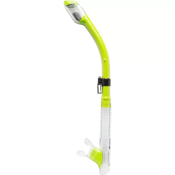 Cressi Adult Dry-Top Snorkel, Snorkeling Without Worry About Water - Tao Dry: Designed in Italy