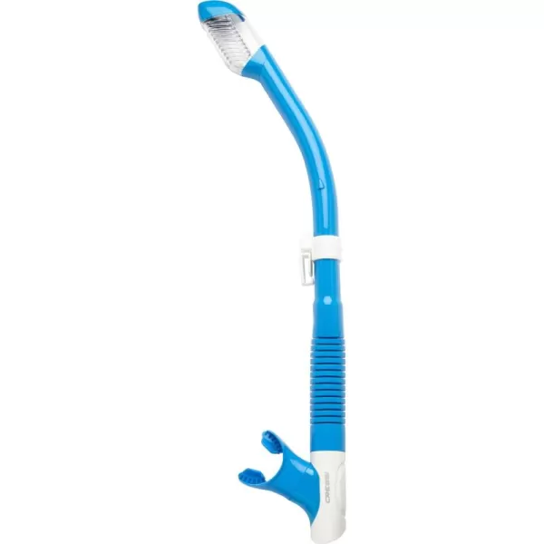 Cressi Adult Dry-Top Snorkel, Snorkeling Without Worry About Water - Tao Dry: Designed in Italy