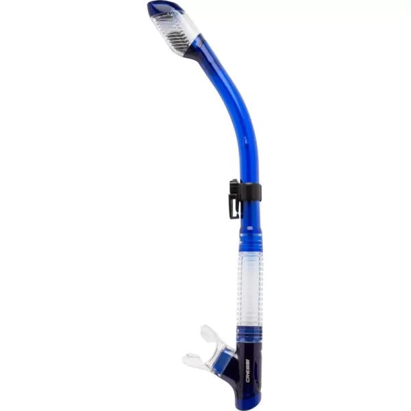 Cressi Adult Dry-Top Snorkel, Snorkeling Without Worry About Water - Tao Dry: Designed in Italy