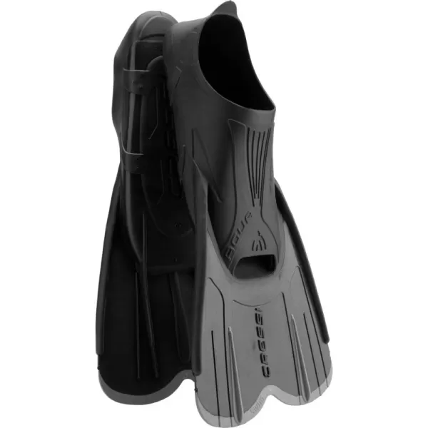 Cressi Adult Short Light Swim Fins with Self-Adjustable Comfortable Full Foot Pocket - Perfect for Traveling - Agua Short: Made in Italy