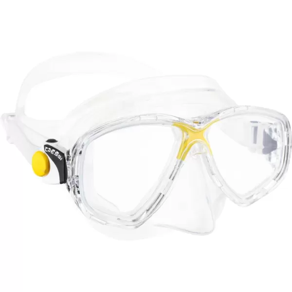 Cressi Adult Small Inner Volume Mask for Scuba, Snorkeling - Marea: Made in Italy