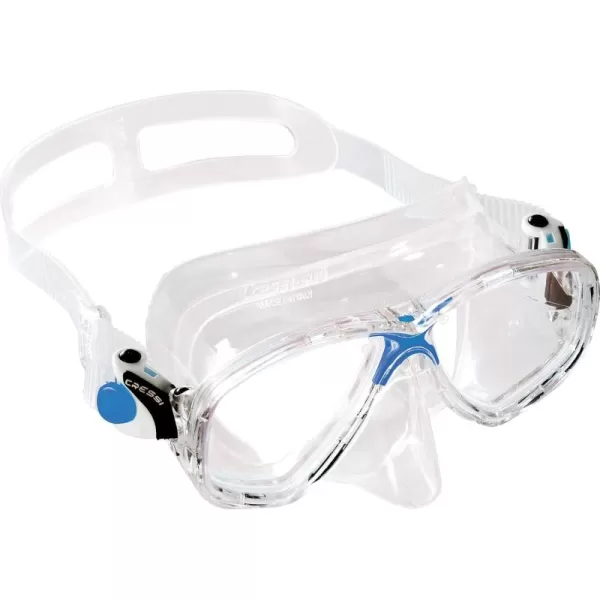 Cressi Adult Small Inner Volume Mask for Scuba, Snorkeling - Marea: Made in Italy