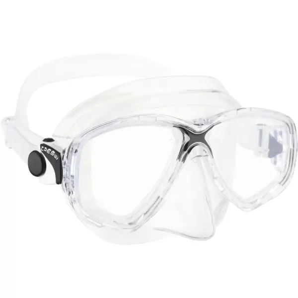 Cressi Adult Small Inner Volume Mask for Scuba, Snorkeling - Marea: Made in Italy