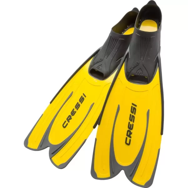 Cressi Agua Fins Self Adjusting for Diving, Apnea, Snorkeling and Swimming