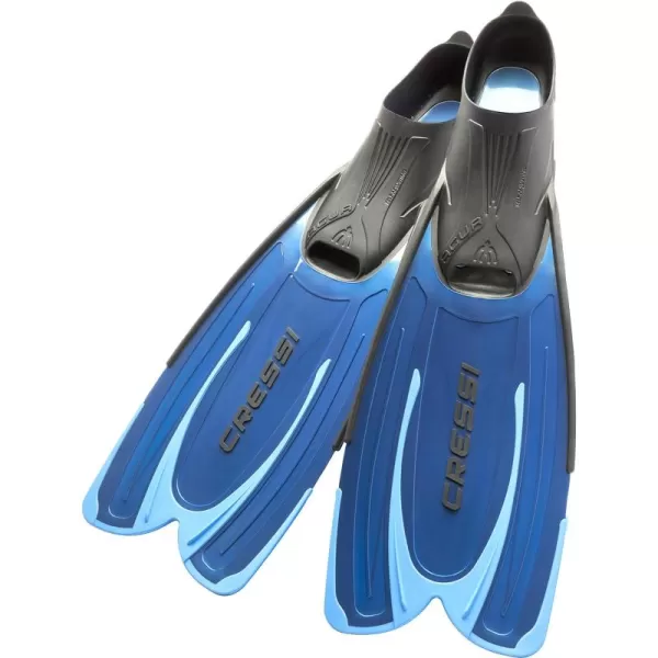 Cressi Agua Fins Self Adjusting for Diving, Apnea, Snorkeling and Swimming