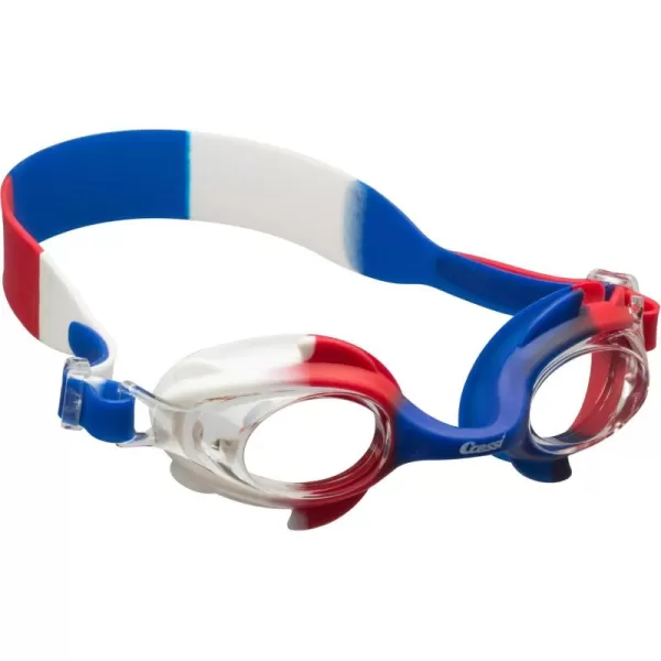 Cressi Colorful Kids Swim Goggles for Boys and Girls 4-8 Years Old - Dolphin 2.0, Starfish, and Seahorse: Designed in Italy