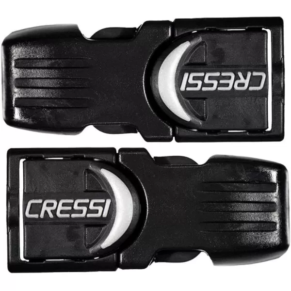 Cressi Genuine Open Heel Fin Strap Replacement Parts - Made in Italy by Cressi - Quality Since 1946)