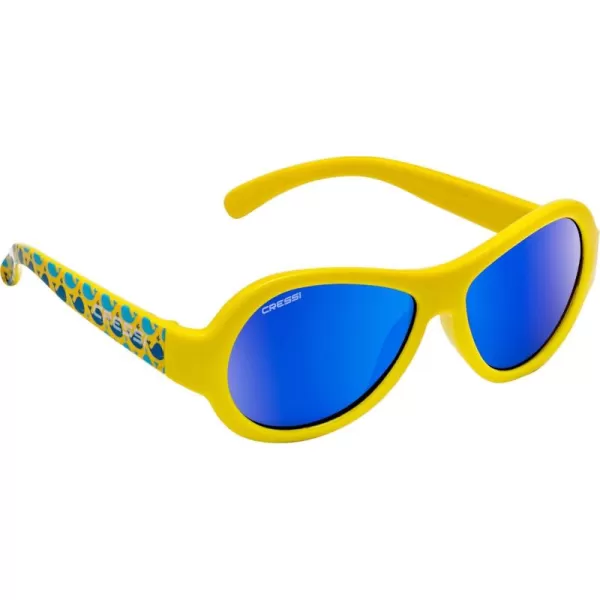 Cressi Scooby, Kids Cool Sporty Sunglasses, Anti-UV Polarized Lenses, from 0 to 2 Years: Designed in Italy