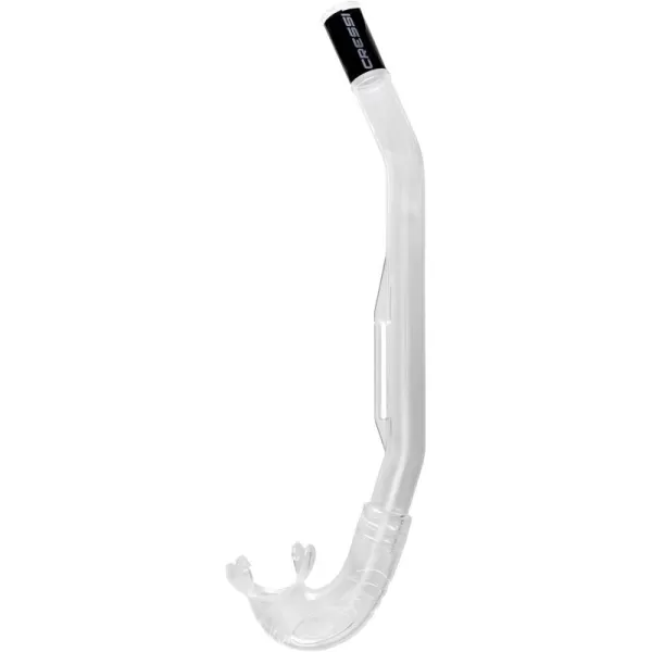 Cressi Scuba Diving Minimal Fixed Keeper Snorkel - Easy and Comfortable to Use - Island: Designed in Italy