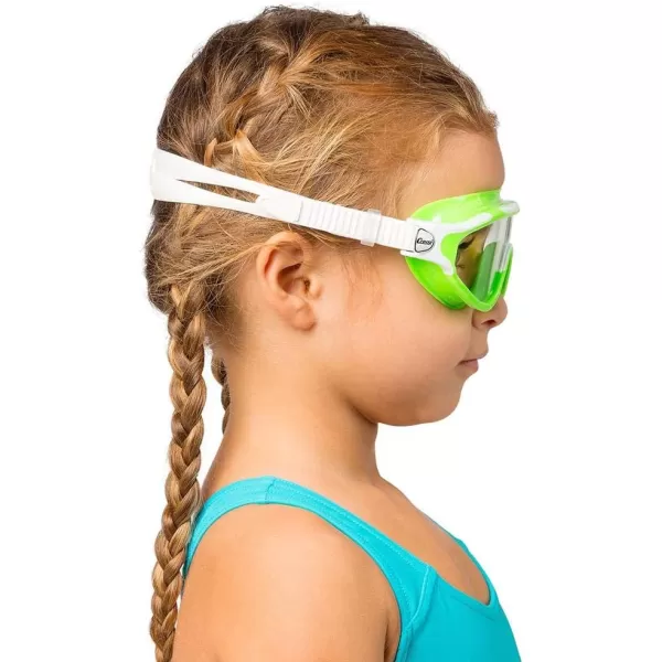 Cressi Wide View Swim Mask for Kids Aged 2, 3, 4, 5, 6, 7 Years Old | Baloo Made in Italy