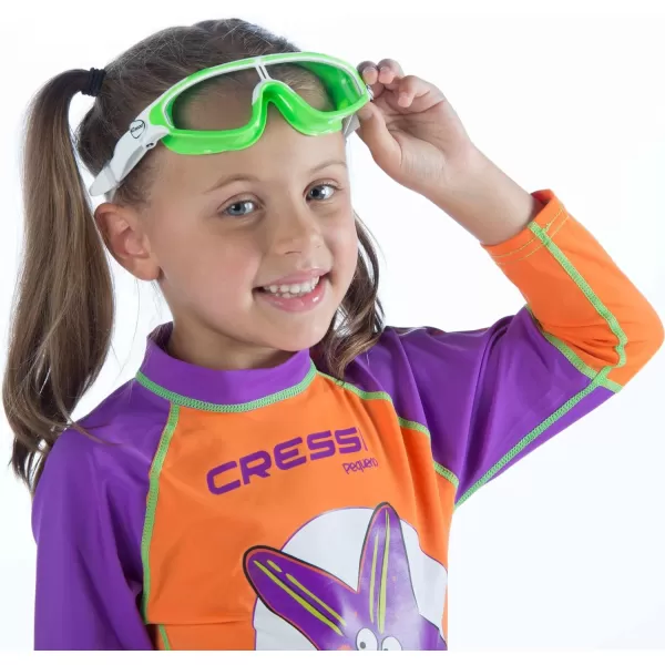 Cressi Wide View Swim Mask for Kids Aged 2, 3, 4, 5, 6, 7 Years Old | Baloo Made in Italy