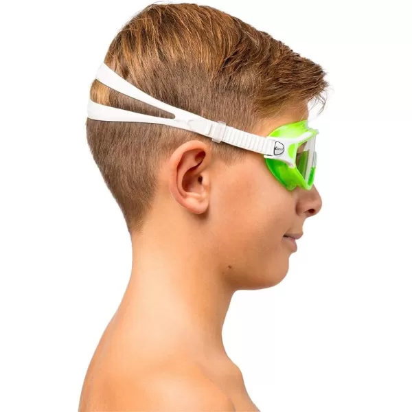 Cressi Wide View Swim Mask for Kids Aged 2, 3, 4, 5, 6, 7 Years Old | Baloo Made in Italy