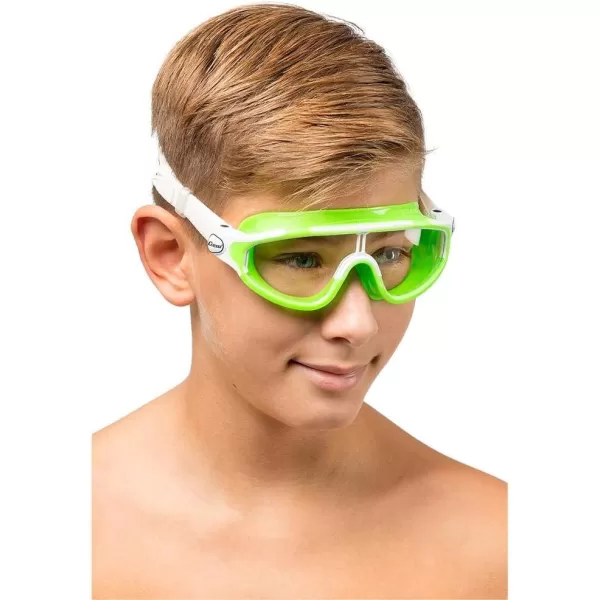 Cressi Wide View Swim Mask for Kids Aged 2, 3, 4, 5, 6, 7 Years Old | Baloo Made in Italy