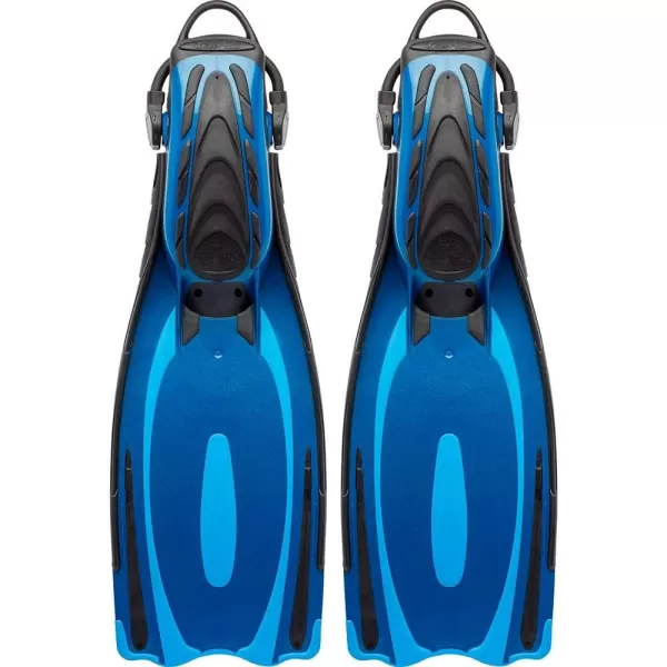 Scuba Diving Fins - Reactive Open Heel with Bungee Strap - Reaction EBS: made in Italy