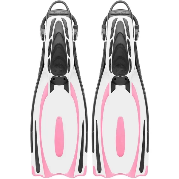 Scuba Diving Fins - Reactive Open Heel with Bungee Strap - Reaction EBS: made in Italy