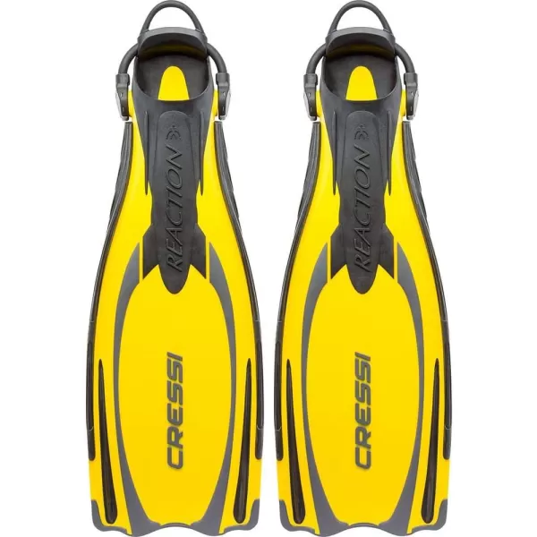 Scuba Diving Fins - Reactive Open Heel with Bungee Strap - Reaction EBS: made in Italy