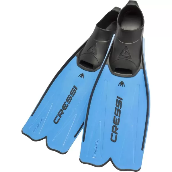 Cressi Adult Snorkeling Full Foot Pocket Fins, Good Thrust, Light Fin, Rondinella: designed and made in Italy