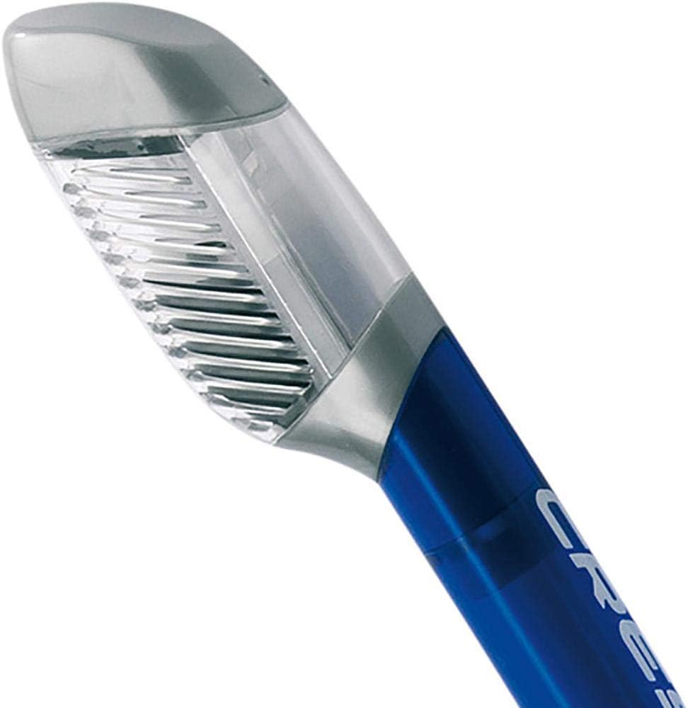 Cressi Supernova Dry Snorkel - Top Valve Blocks Water - Flexible Tube - Italian Design For Comfortable Diving