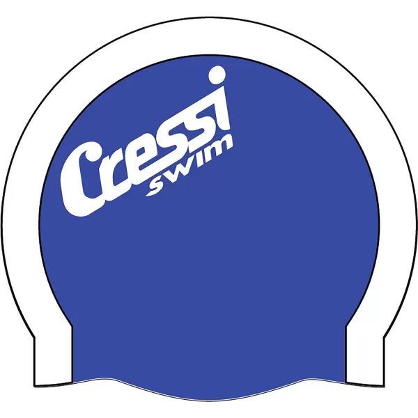 Adult Swimming Cap in Different Shape, Material, Colors - Designed in Italy by Cressi