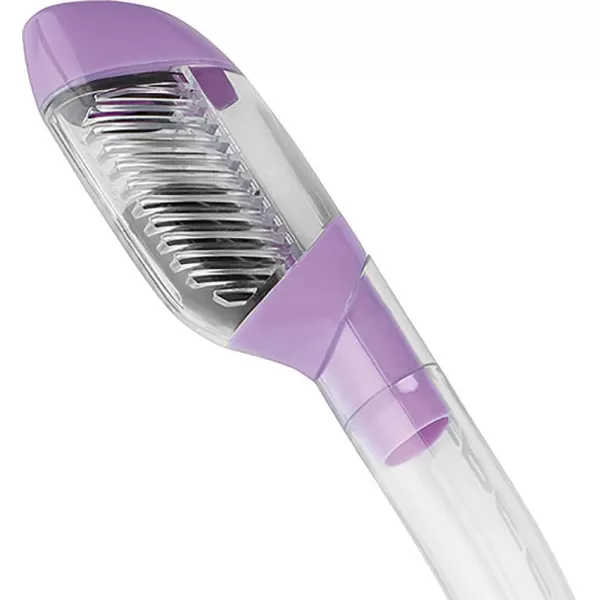 Cressi Adult Diving Dry Snorkel with Splash Guard and Top Valve - Supernova Dry: Designed in Italy