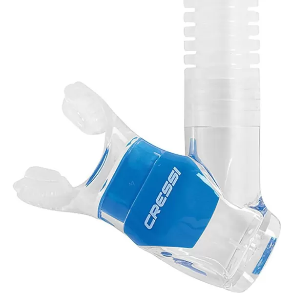 Cressi Adult Diving Dry Snorkel with Splash Guard and Top Valve - Supernova Dry: Designed in Italy