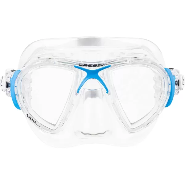 Cressi Adult High-End Scuba Diving Mask, Made in the Revolutionary Crystal Silicone - Big Eyes Evolution Crystal: Made in Italy