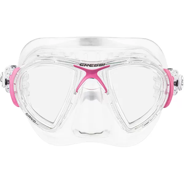 Cressi Adult High-End Scuba Diving Mask, Made in the Revolutionary Crystal Silicone - Big Eyes Evolution Crystal: Made in Italy