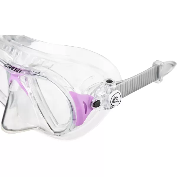 Cressi Adult High-End Scuba Diving Mask, Made in the Revolutionary Crystal Silicone - Big Eyes Evolution Crystal: Made in Italy