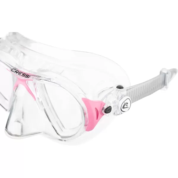 Cressi Adult High-End Scuba Diving Mask, Made in the Revolutionary Crystal Silicone - Big Eyes Evolution Crystal: Made in Italy