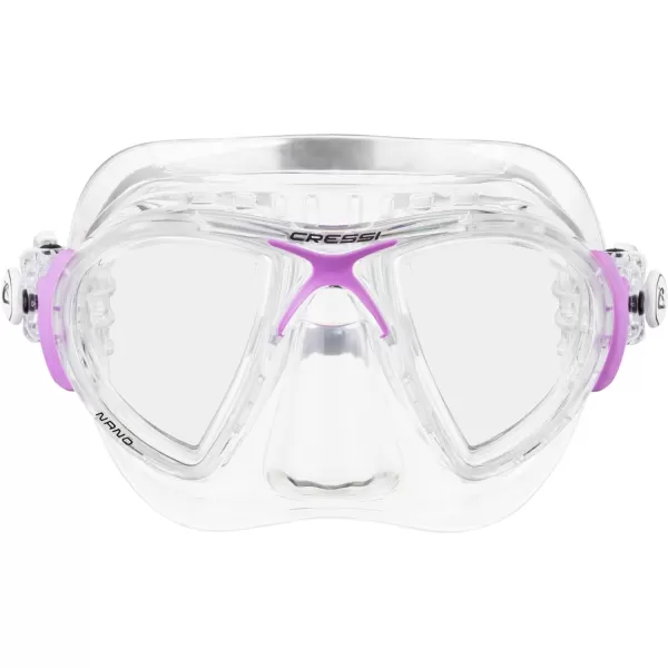 Cressi Adult High-End Scuba Diving Mask, Made in the Revolutionary Crystal Silicone - Big Eyes Evolution Crystal: Made in Italy